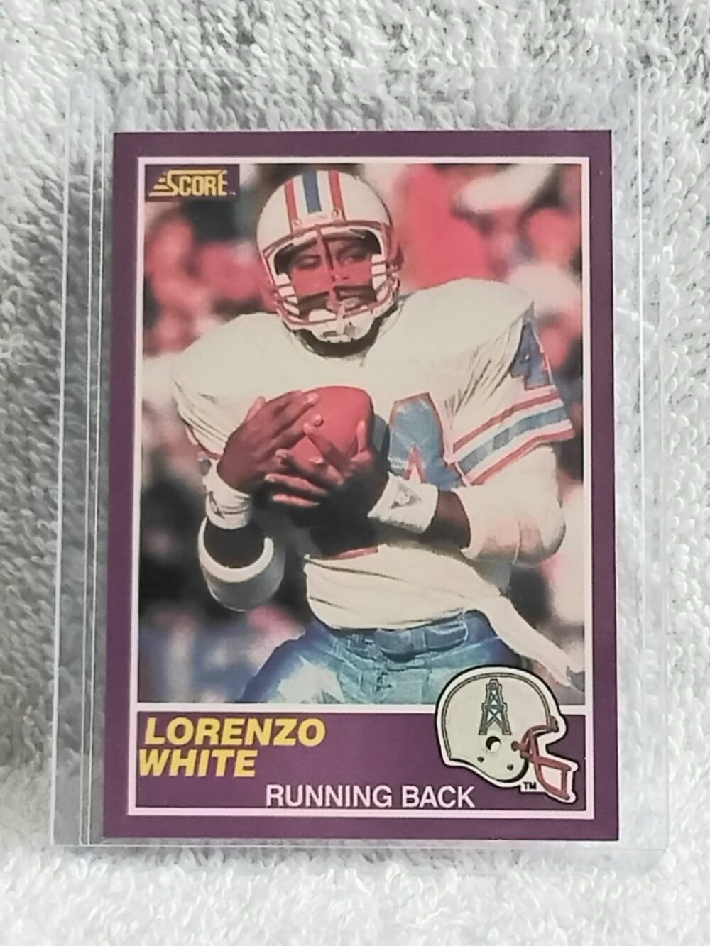 5/$20 Mint 1989 Score Lorenzo White NFL Supplemental Rookie Card 366S!!